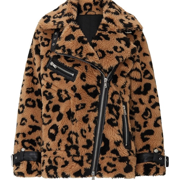 Avec Les Filles Jackets & Blazers - Faux Fur Teddy Biker Jacket
Avec Les Filles